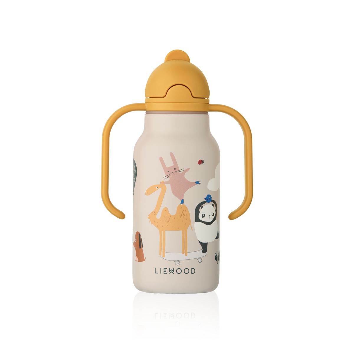 LIEWOOD Kimmie Vandflaske 250 Ml - Around the world / Sandy - Vandflaske