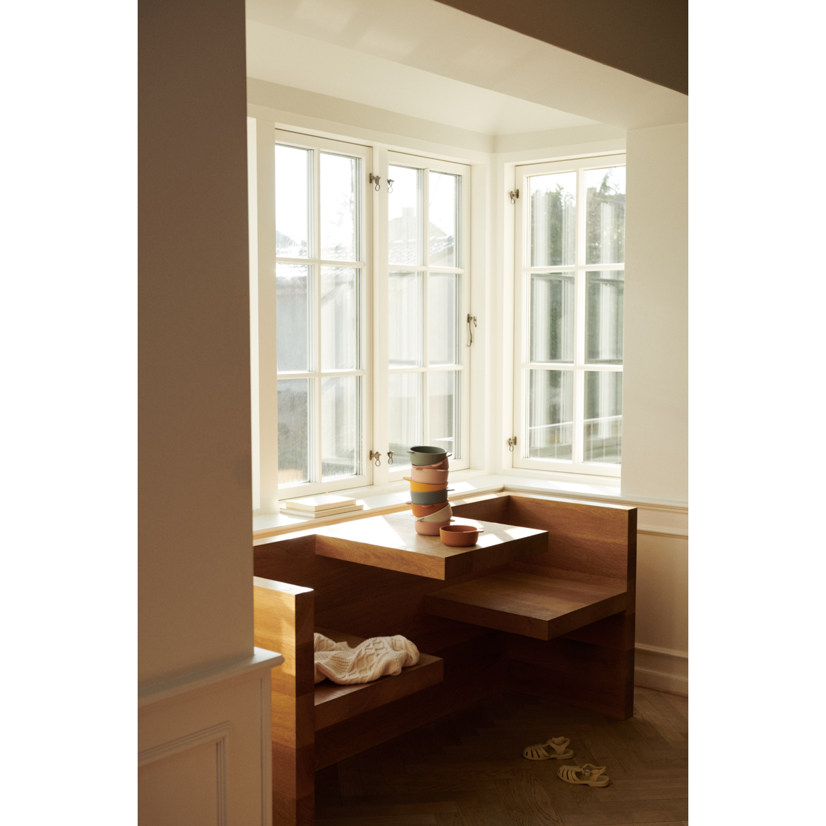 LIEWOOD Iggy skåle i silikone 4-pak - Blue mix - Skål