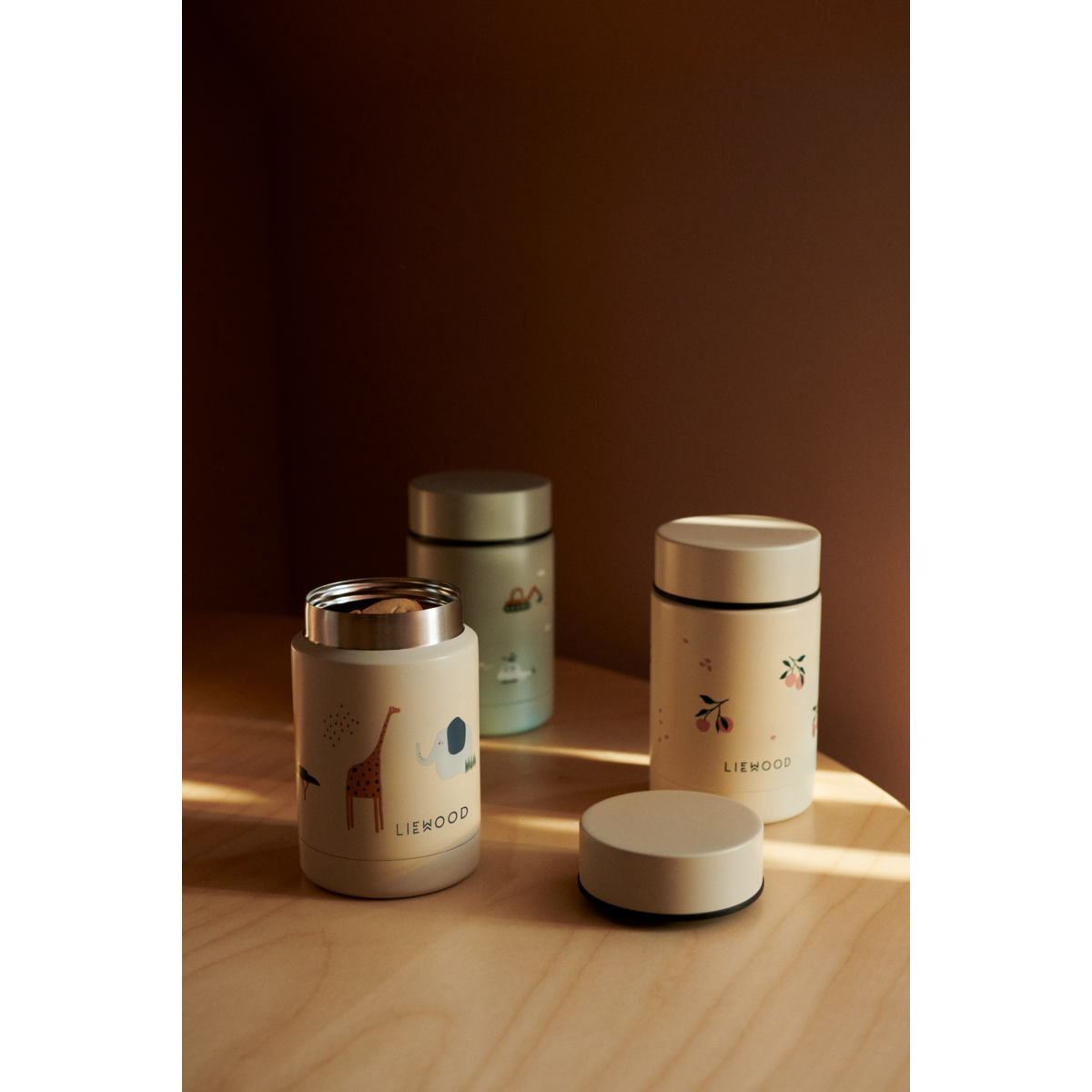 LIEWOOD Nadja Termobeholder - Safari sandy mix - Madbeholder