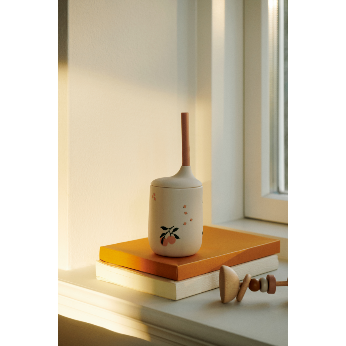 LIEWOOD Ellis Tudekop Med Print - Peach / Sea shell mix - Kop