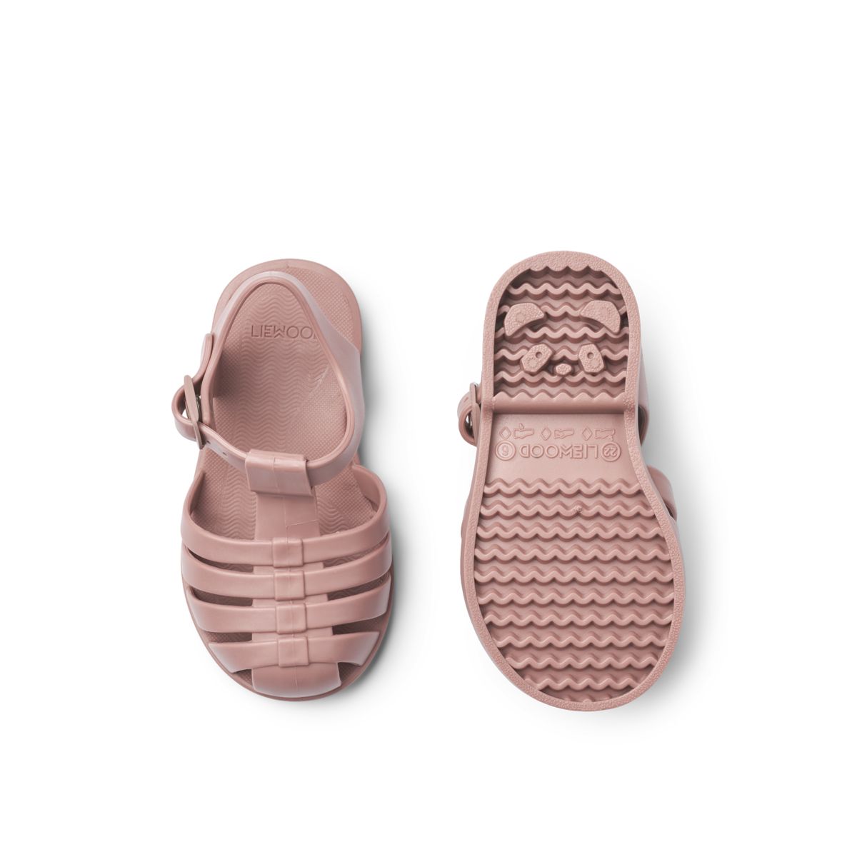 LIEWOOD Bre Sandaler - Dark rose - Strandsandaler
