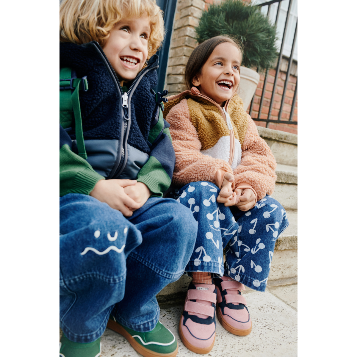 LIEWOOD Jackson Vendbar Termojakke - Tuscany rose mix - Jakker