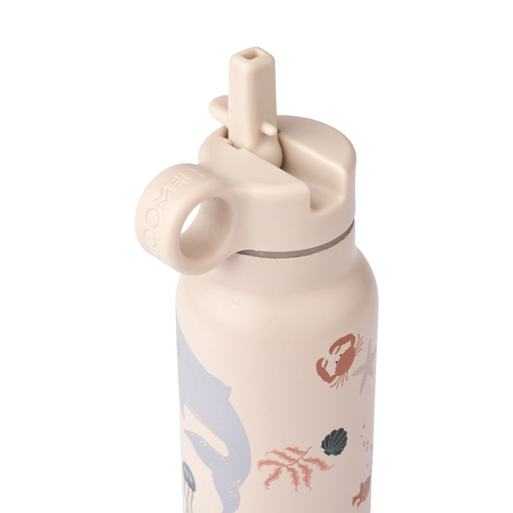 Liewood Falk Water Bottle 350 ml - Sea creature / Sandy - WATER BOTTLE