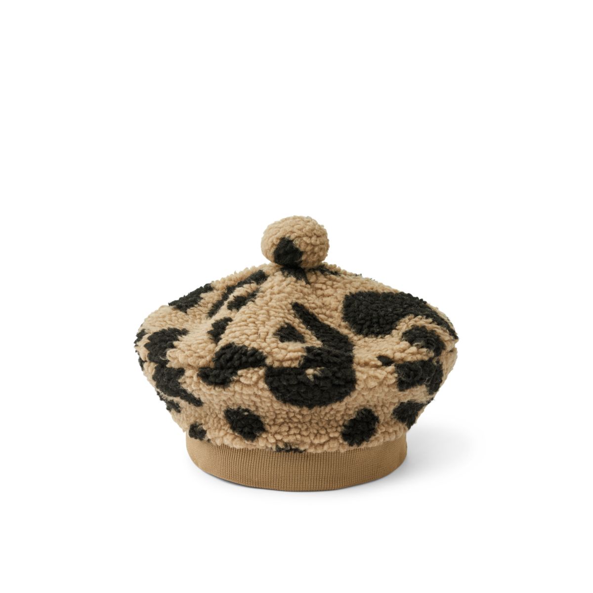 Liewood Poplar Pile Beret - Mega leo / Oat mix - HATS/CAP