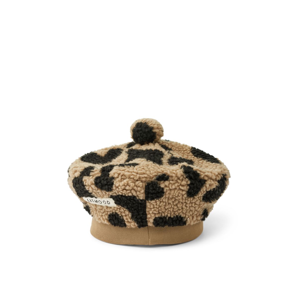 Liewood Poplar Pile Beret - Mega leo / Oat mix - HATS/CAP