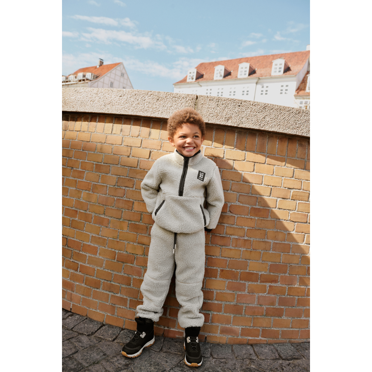 LIEWOOD BALOU Fleecesweatshirt - Mist - Jakker