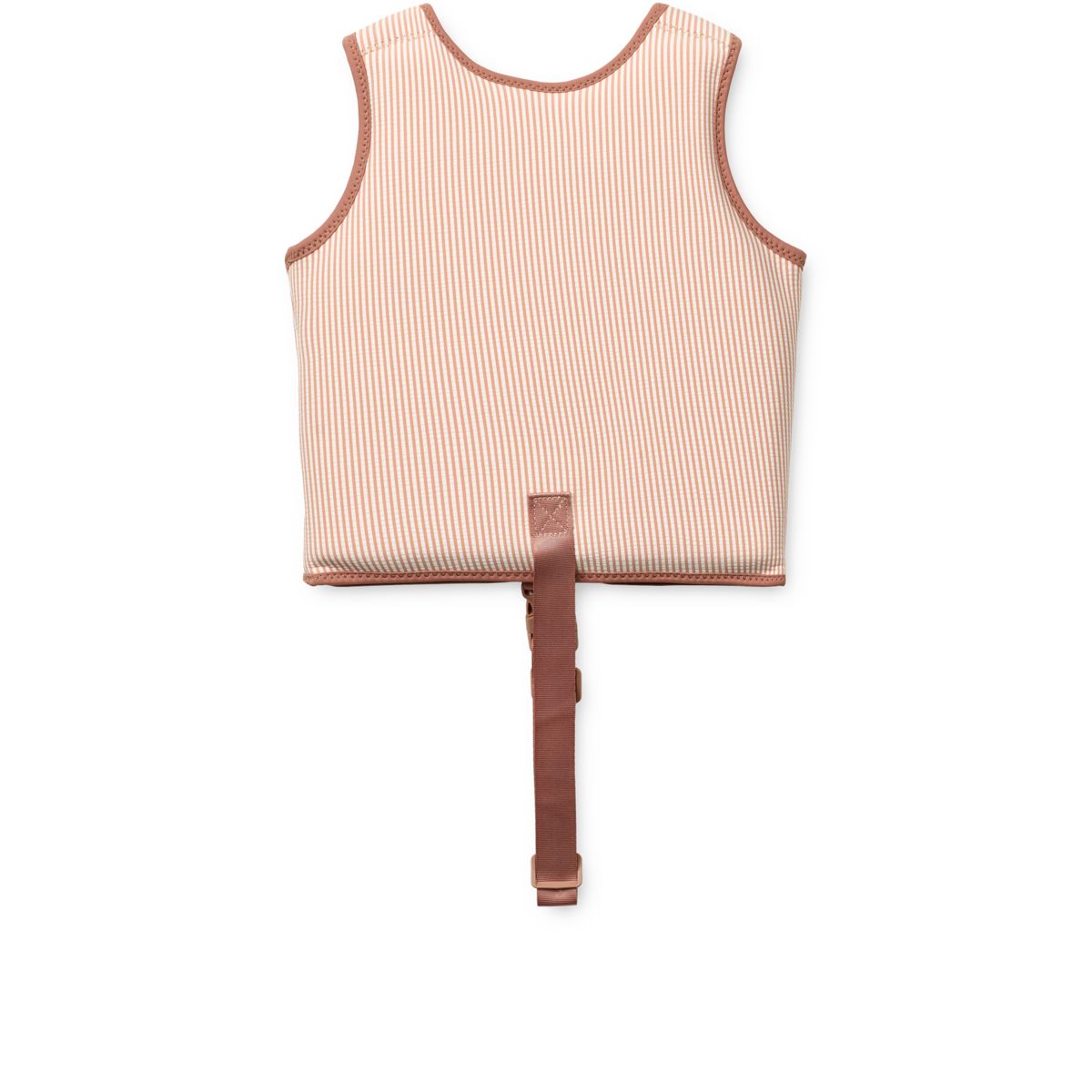 LIEWOOD DOVE Badevest i bæk-og-bølge - Y/D stripe Pale tuscany / Creme de la creme - Svømmevest