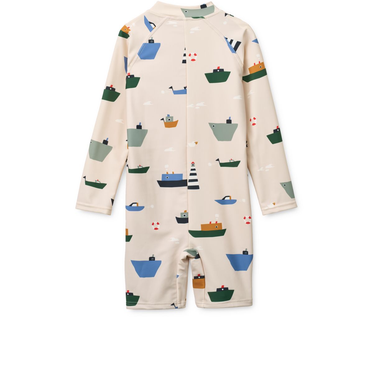 MAX Langærmet Badeheldragt - Sailing / Sandy