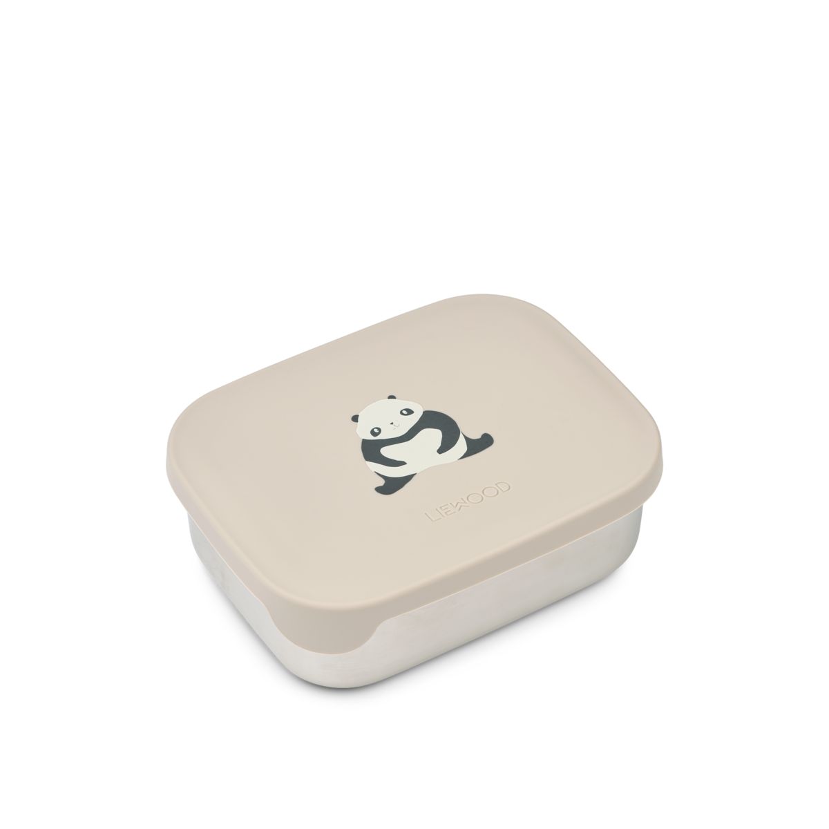 LIEWOOD Arthur Madkasse Med Print - Panda / Sandy / dark grey - Madkasse
