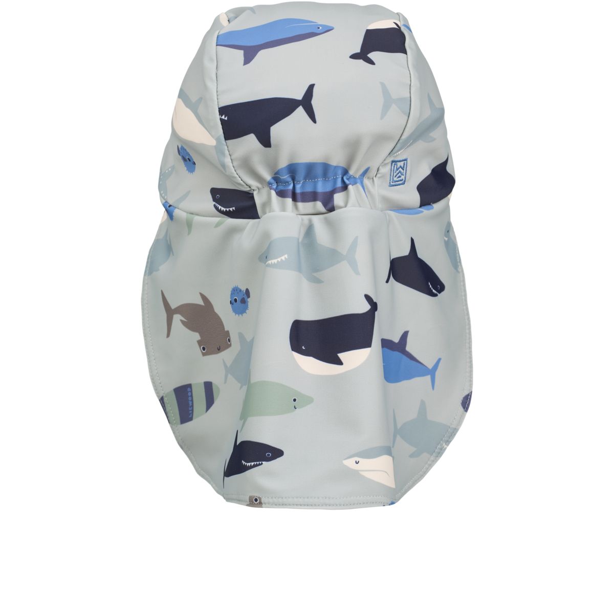 LIEWOOD Cecilia Badehat - Shark / Dove blue - BADEHÆTTE