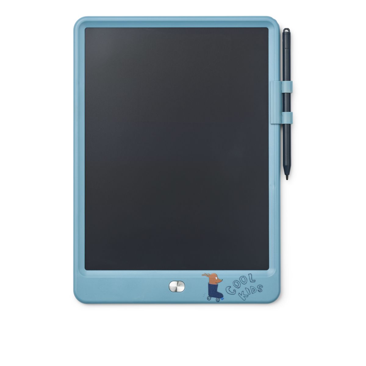 Liewood Zora LCD drawing board 10 inches - Tiger / Beach blue - CREATIVE TOYS