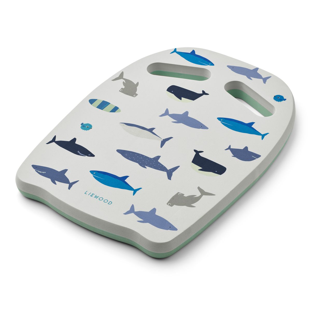 LIEWOOD Hayden svømmeplade - Shark / Dove blue - Badelegetøj