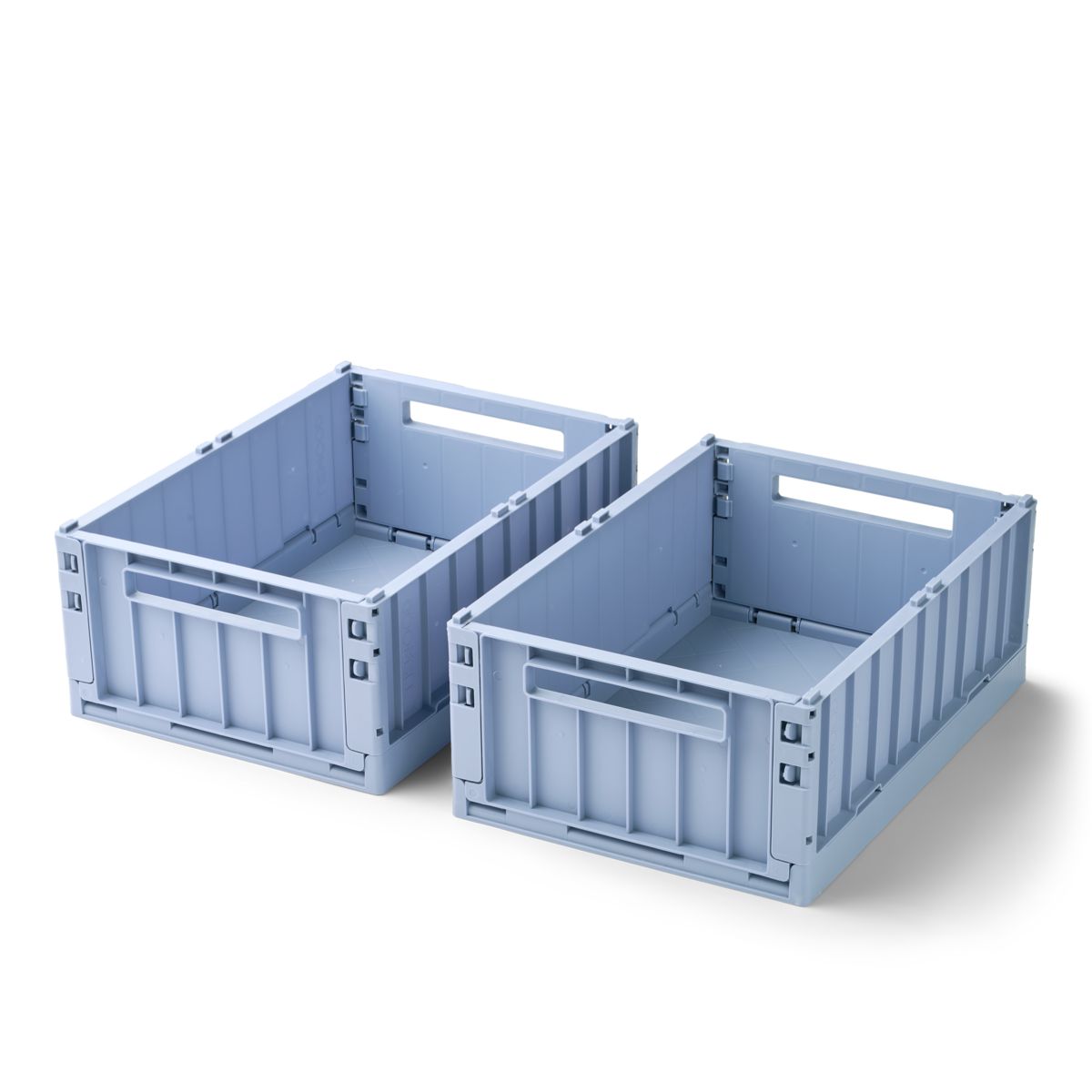 LIEWOOD Weston mellem opbevaringskasse 2-pak - Dusty lavender - Opbevaringskasser