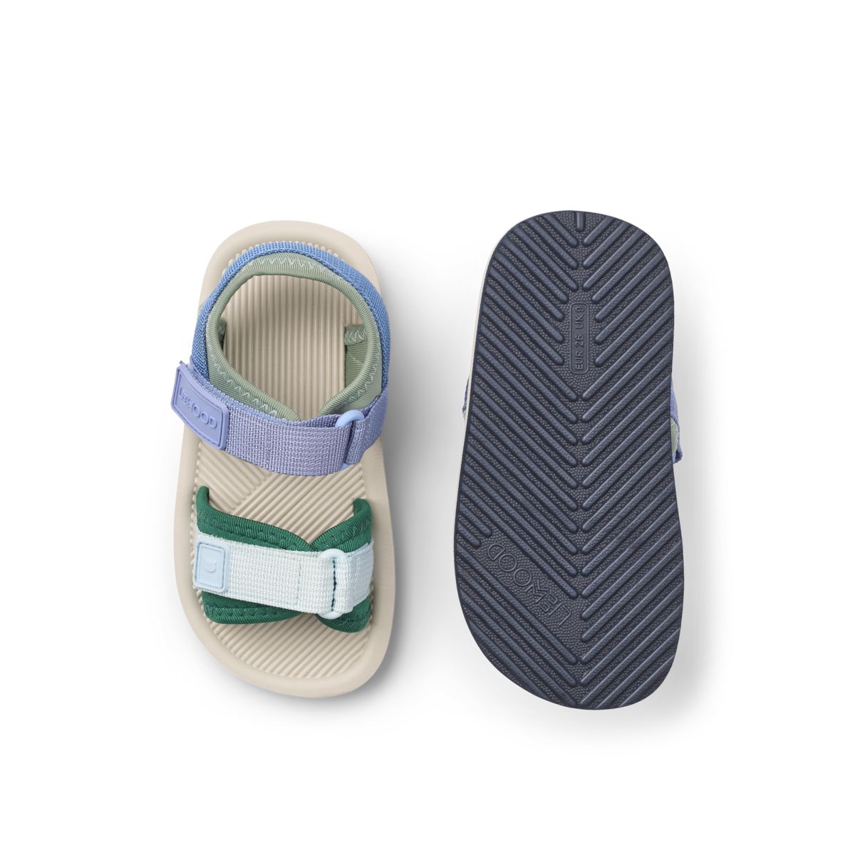 Liewood Monty strap Sandals - Peppermint multi mix - SANDALS