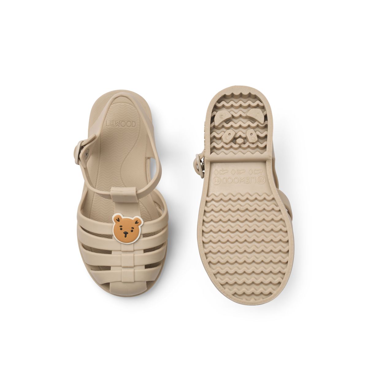 LIEWOOD BRE Sandaler med charms - Bear / sandy - Strandsandaler