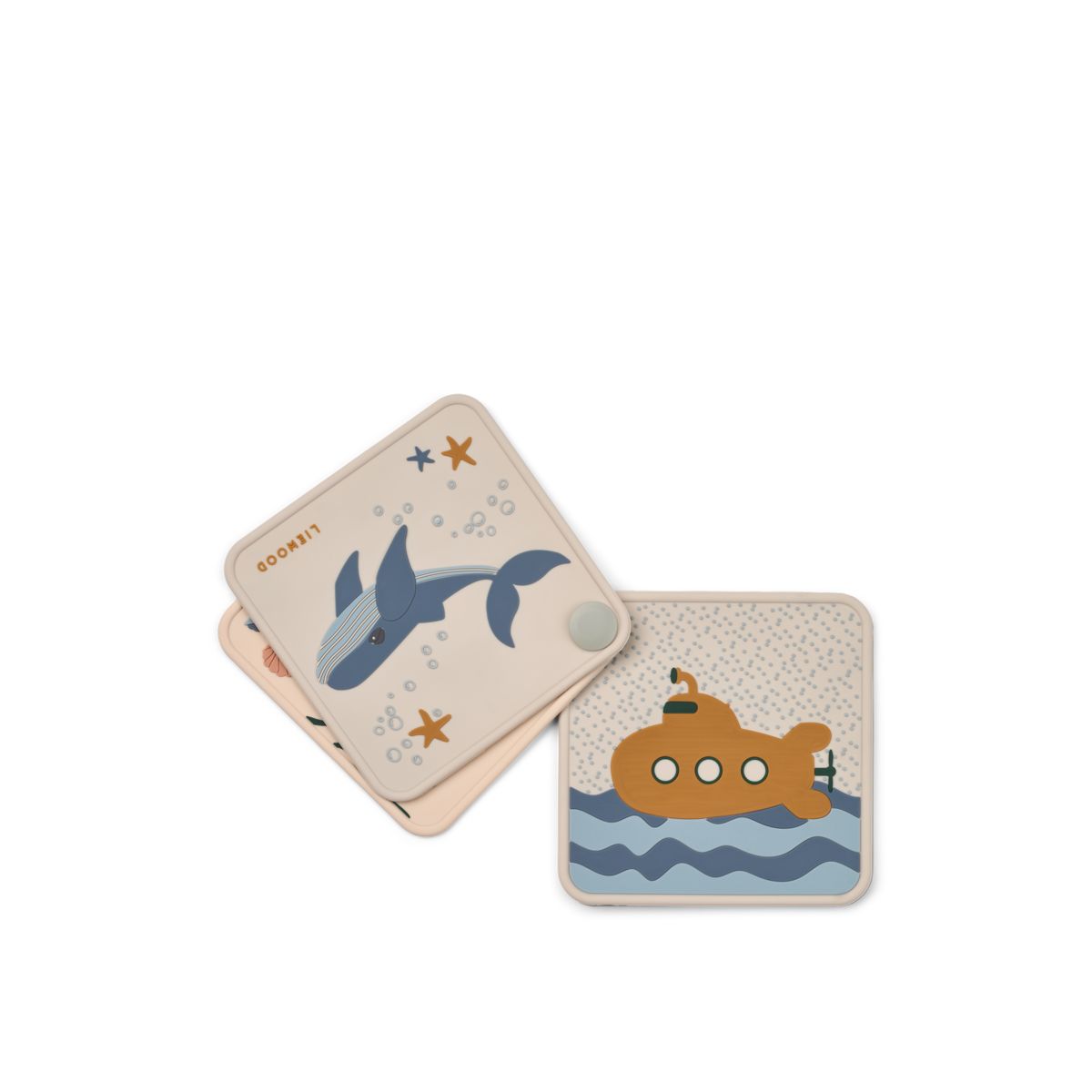 LIEWOOD TIDE Babybog - Sea creature / Sandy - Badelegetøj