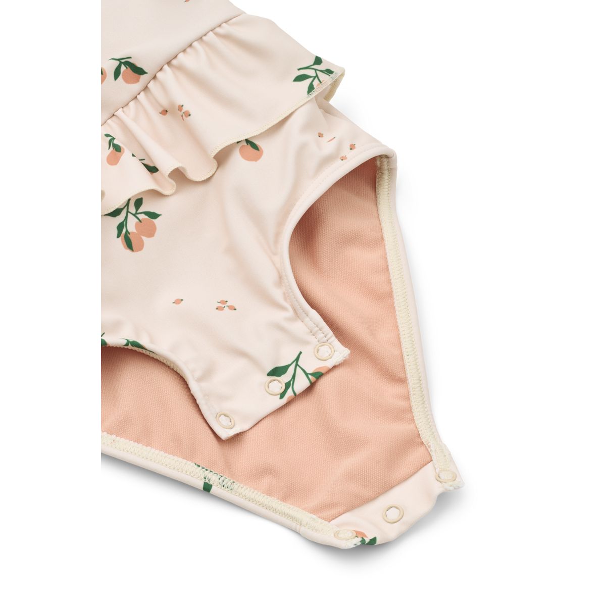 LIEWOOD Amara Mønstret Badedragt - Peach / Sea shell - Badedragt