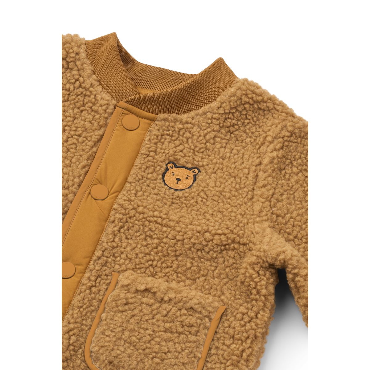 Liewood Lora Pile jacket - Golden caramel - JACKET