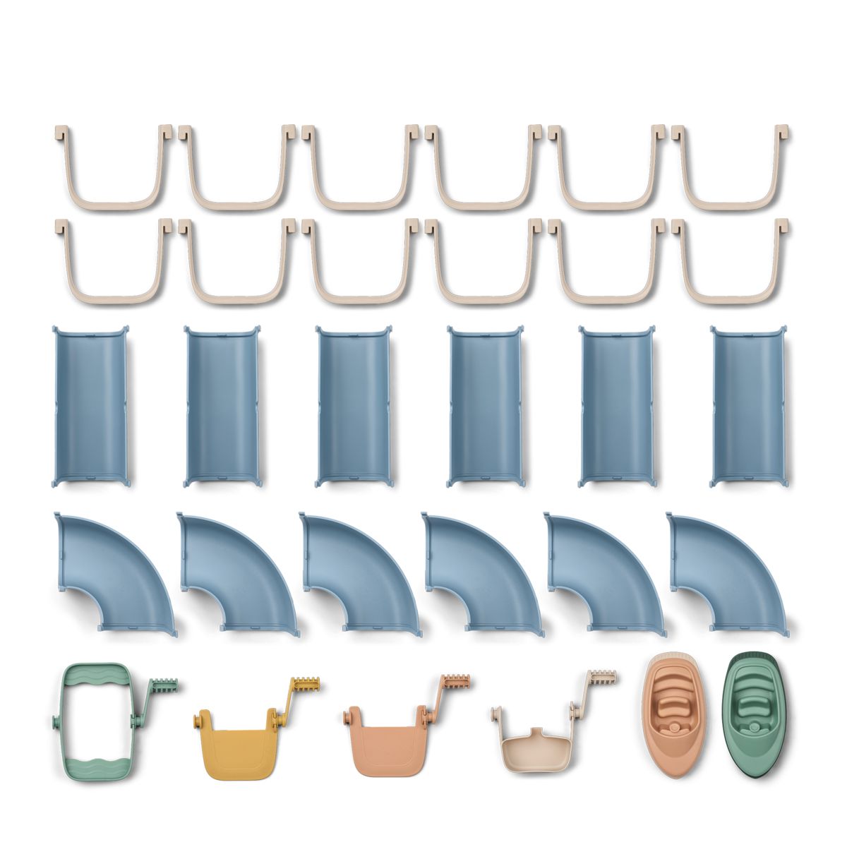 LIEWOOD Cassian Vandbane - Beach blue multi mix - Udendørs legetøj