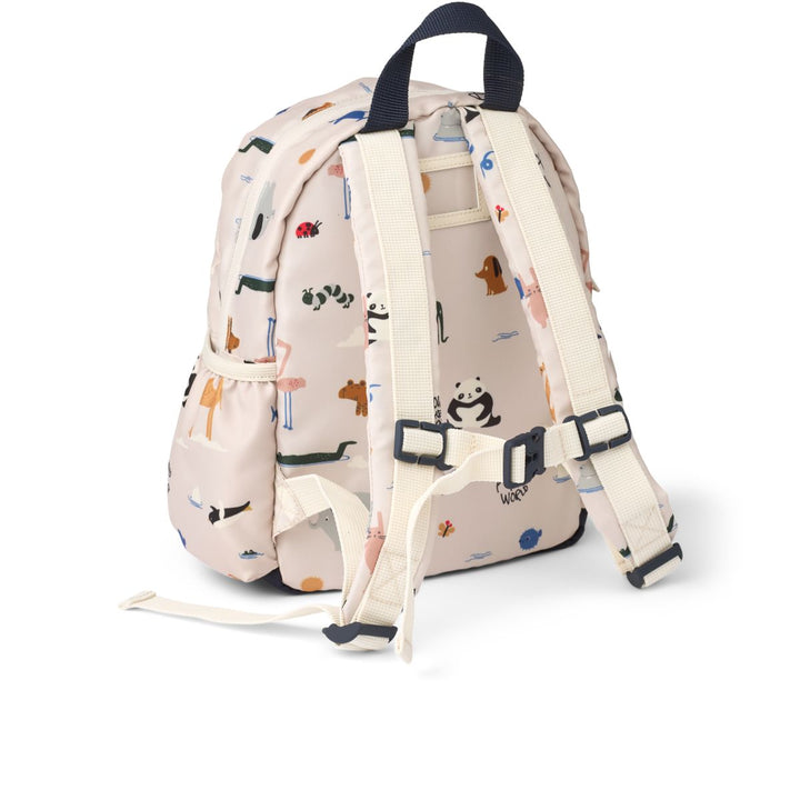 Liewood Andreas Backpack - Around the world / Sandy - BACKPACK