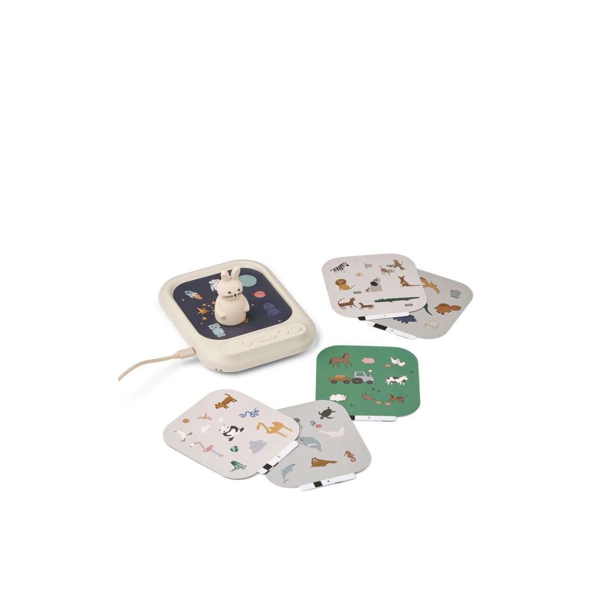 LIEWOOD Archie Aktivitetslydbræt - Sandy - Kreativt legetøj