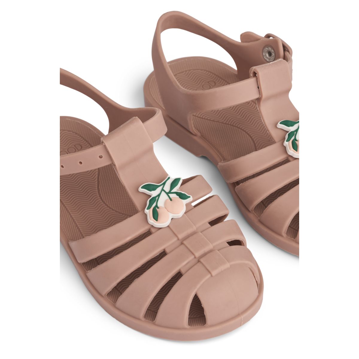 LIEWOOD BRE Sandaler med charms - Peach / Dark rose - Strandsandaler