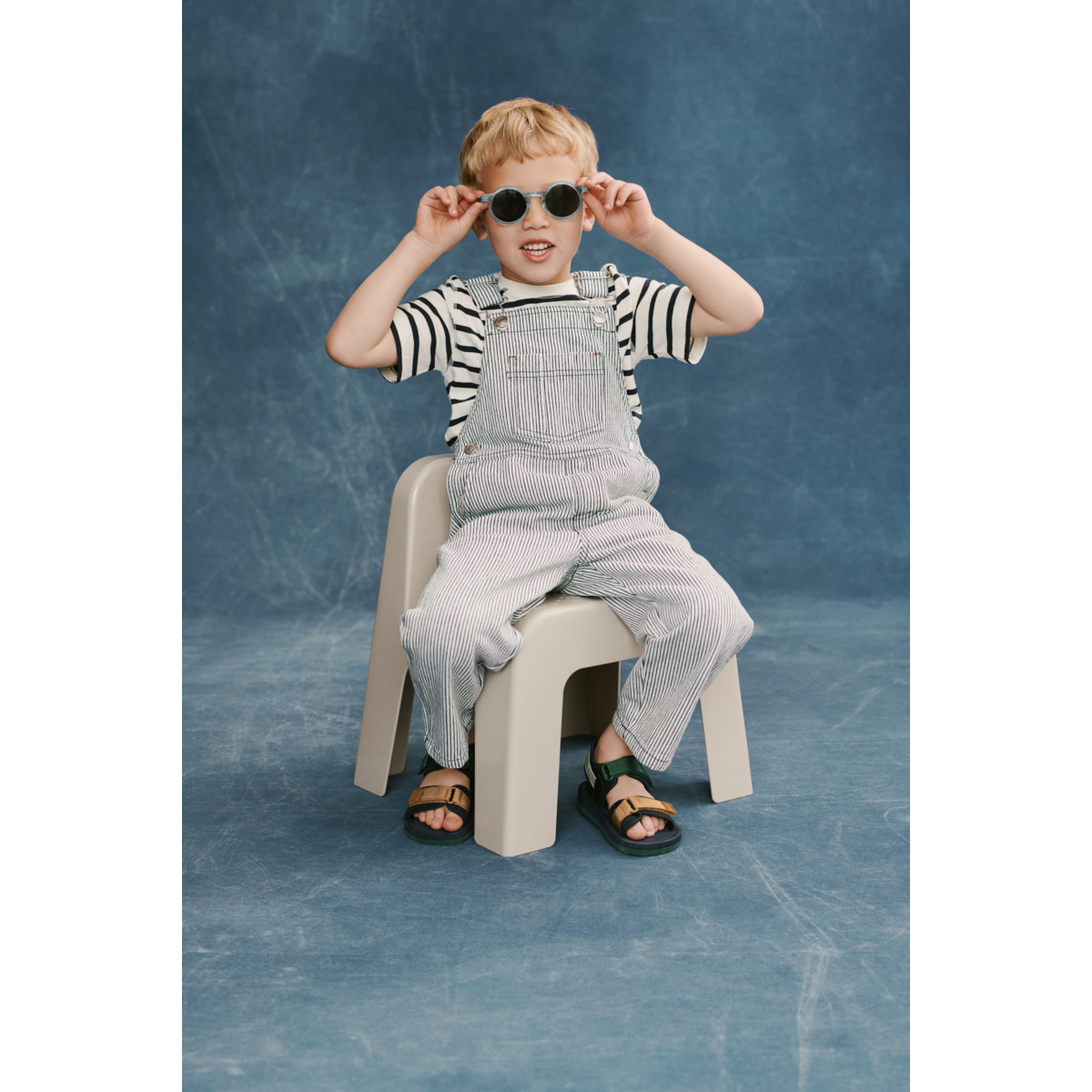 Liewood Monty strap Sandals - Classic navy multi mix - SANDALS