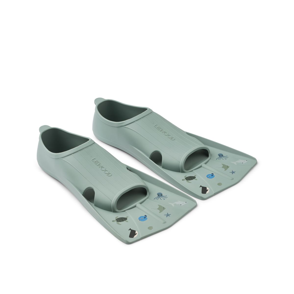 Liewood Gustav Swim Fins - Sea / Peppermint - SWIM FINN