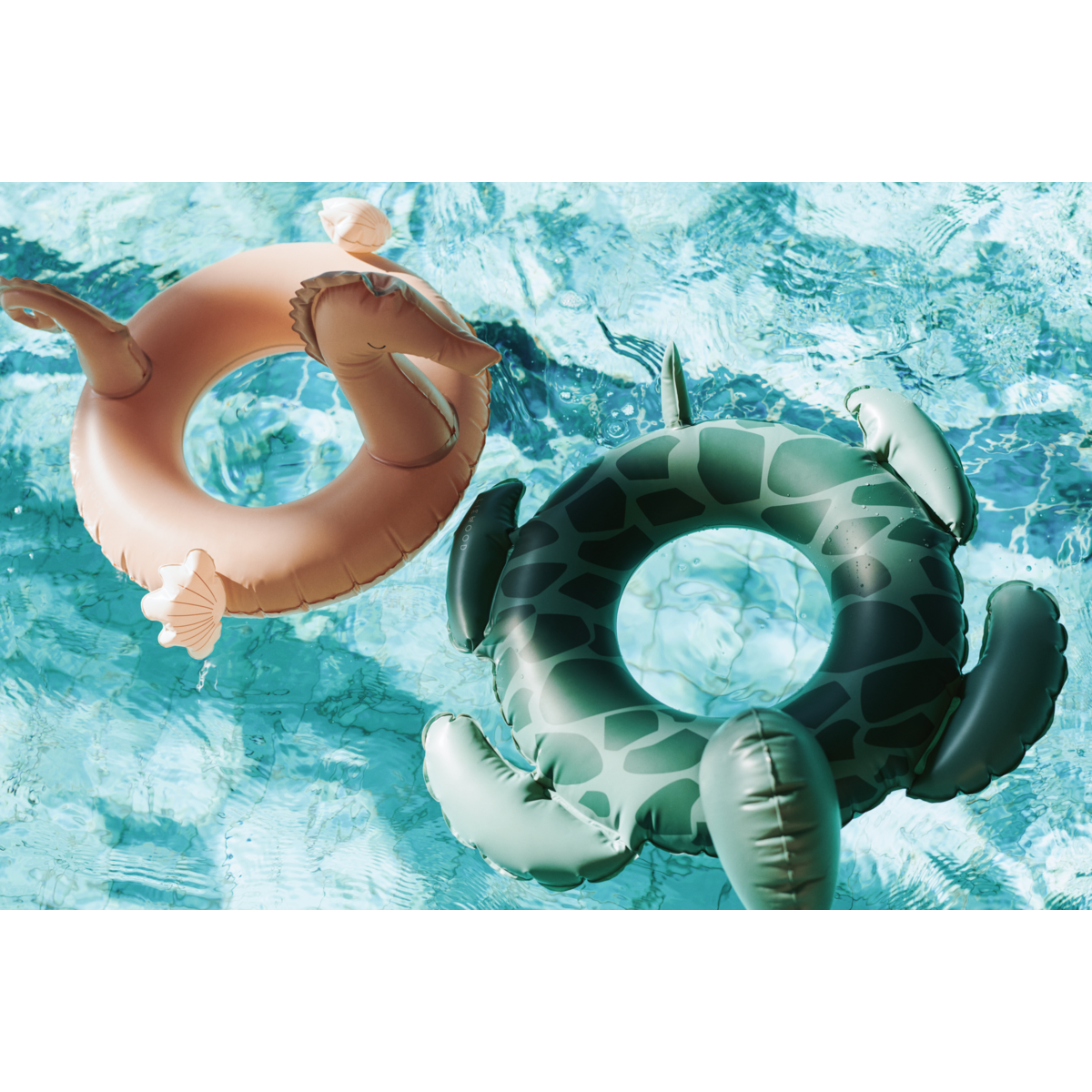 LIEWOOD Phoebe Skildpadde badering - Faune green - Badering