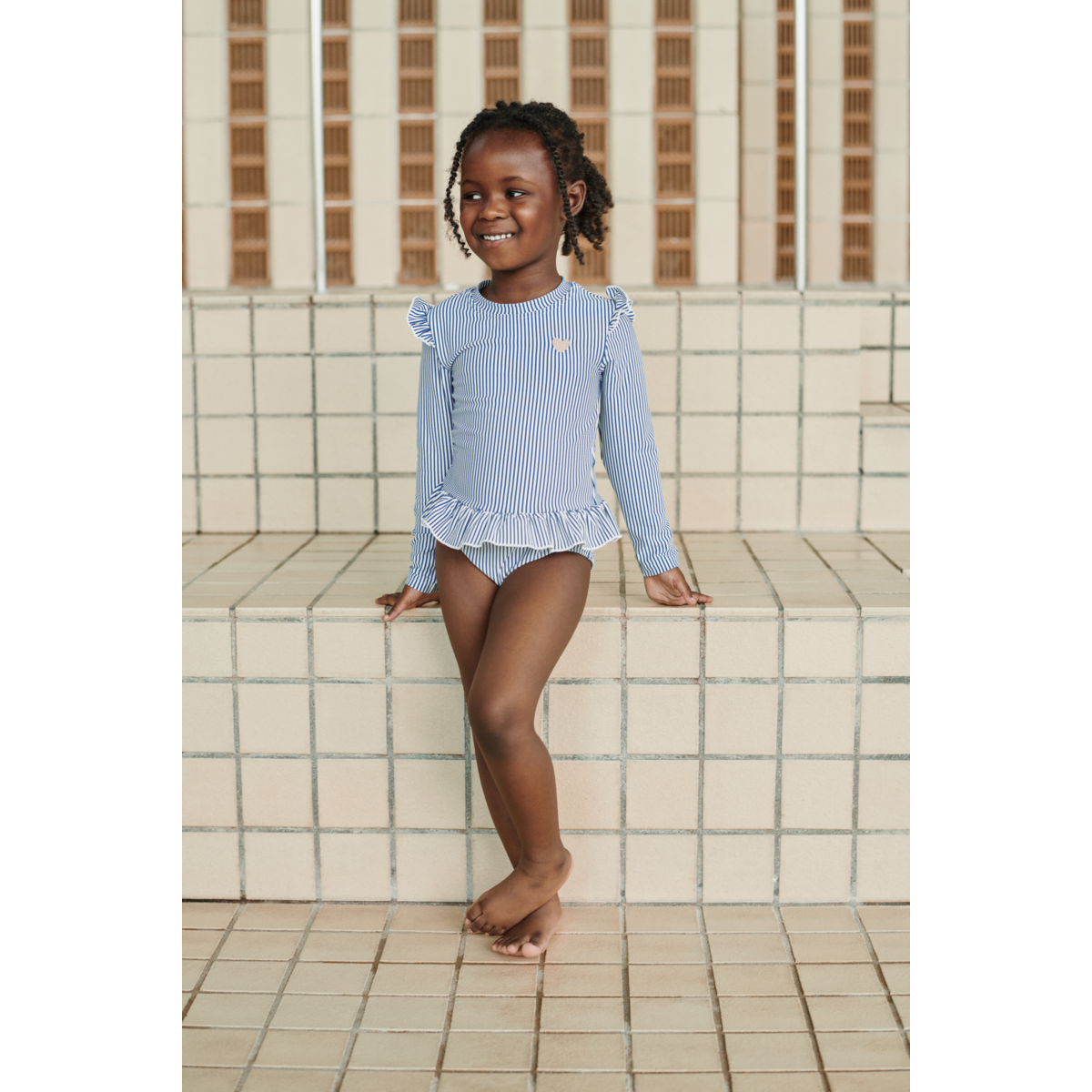 Sille badedragt I Bæk Og Bølge - Riverside / Creme de la creme