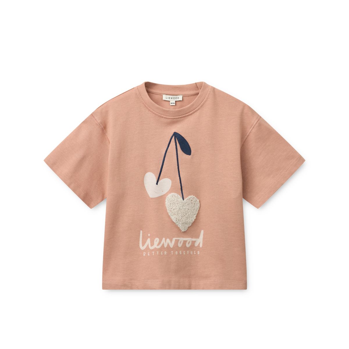LIEWOOD TYLER Kortærmet T-shirt - Sweethearts / Pale tuscany - T-shirt