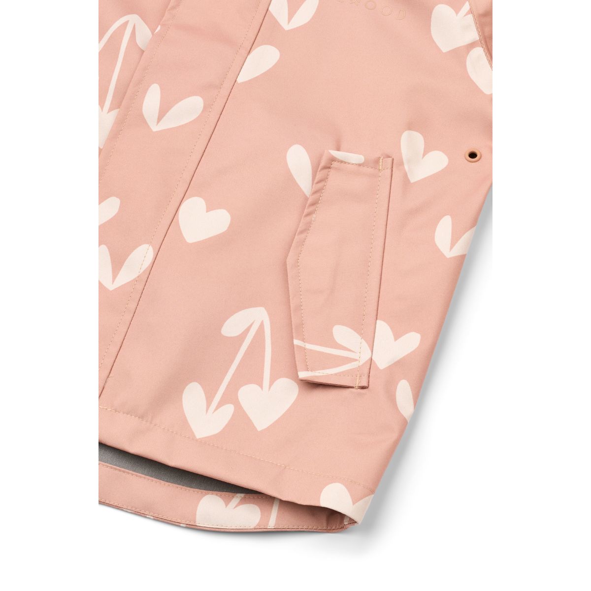 Liewood Pedia Rainwear Set - Sweethearts / Pale tuscany - SET