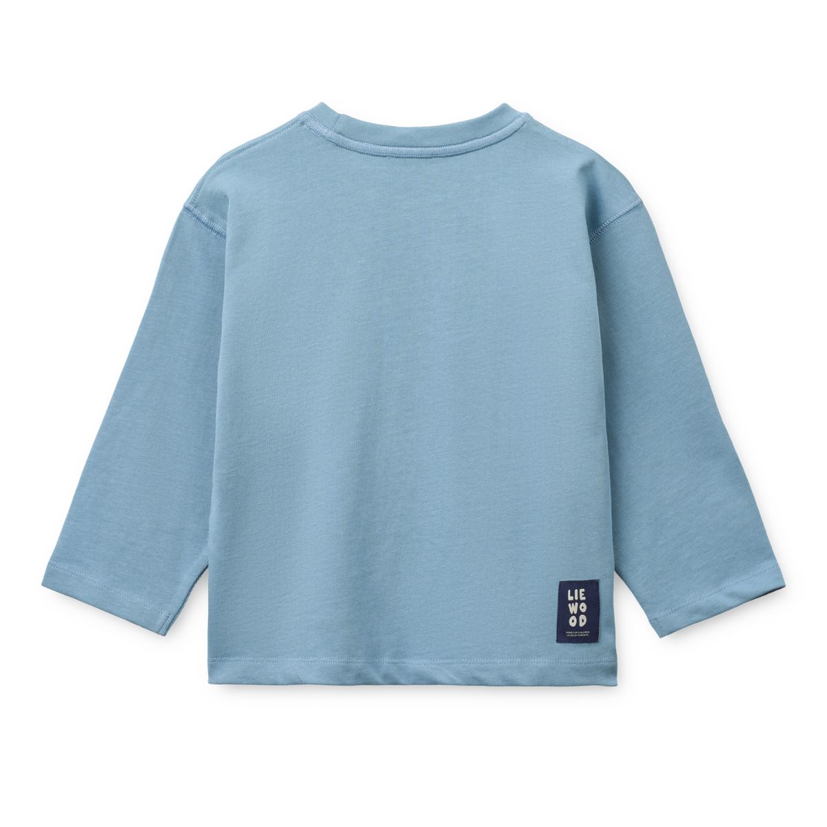 LIEWOOD TYLER Langærmet T-shirt - Cool kids / Beach blue - T-shirt