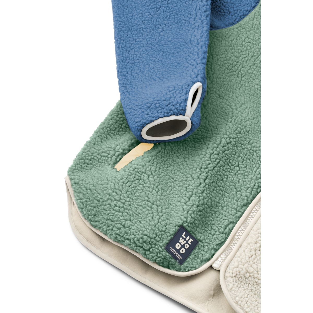 Liewood Nelson Pile Jacket For Adults - Peppermint multi mix - JACKET