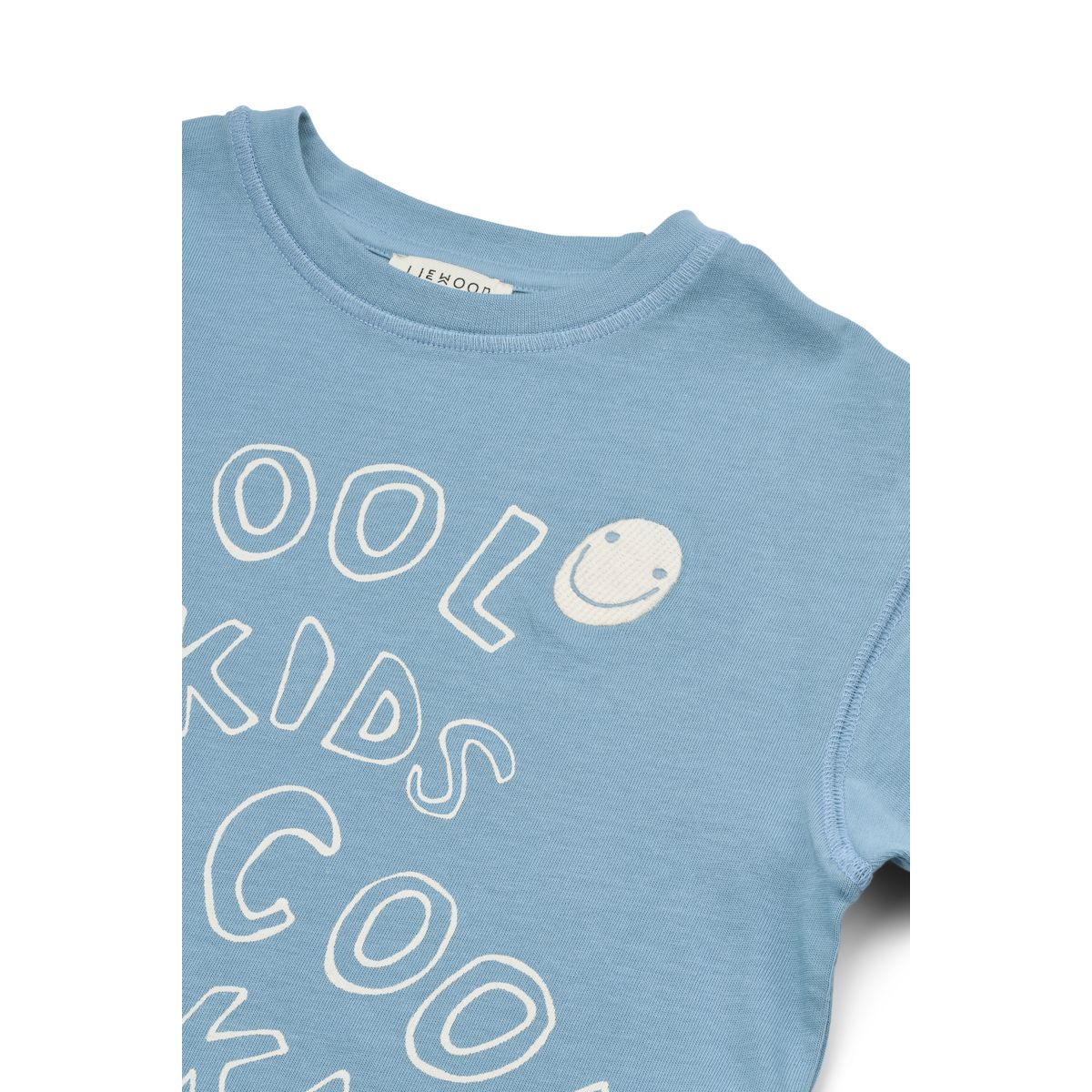LIEWOOD TYLER Langærmet T-shirt - Cool kids / Beach blue - T-shirt