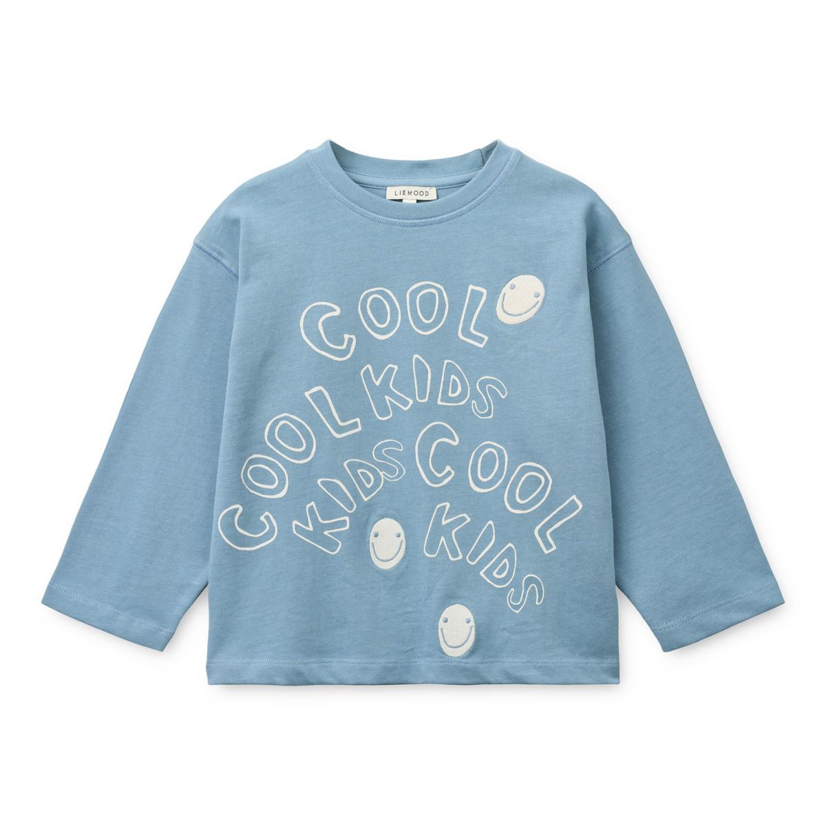 LIEWOOD TYLER Langærmet T-shirt - Cool kids / Beach blue - T-shirt