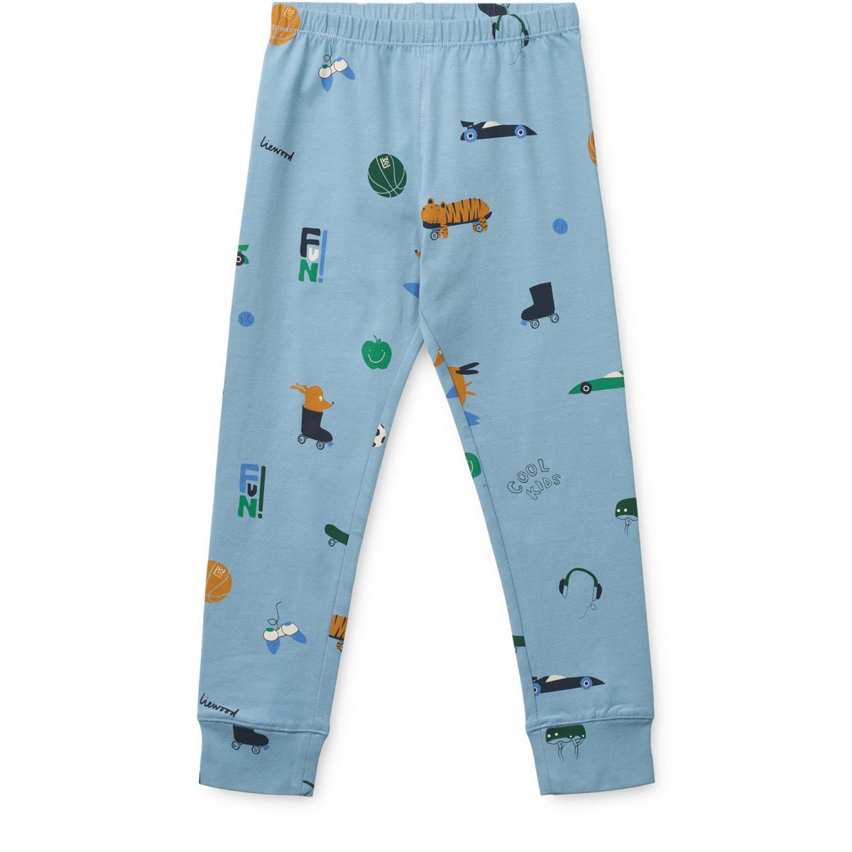 LIEWOOD WILHELM Pyjamas Med Print - Dog / fun / beach blue / mix - Pyjamassæt