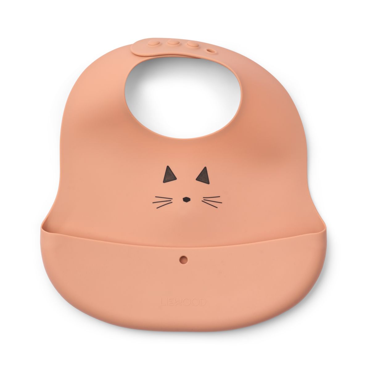 LIEWOOD EMBER Mønstret Hagesmæk 2 stk - Cat Appleblossom / Tuscany rose - Hagesmæk