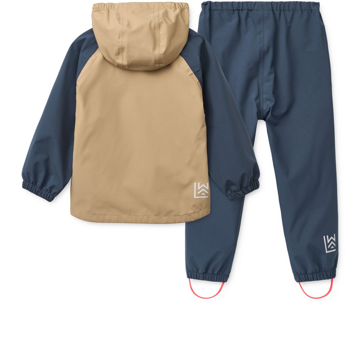LIEWOOD Pedia Regntøjssæt - Midnight navy mix - Sæt