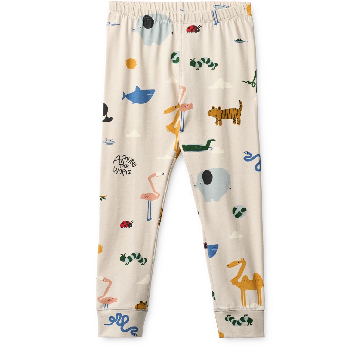 LIEWOOD WILHELM Pyjamas Med Print - Around the world / Sandy - Pyjamassæt