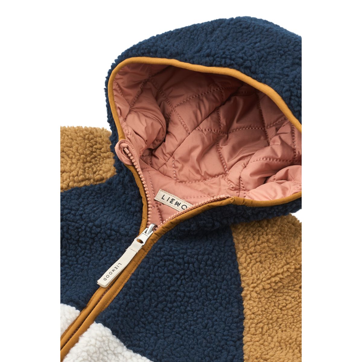 LIEWOOD Jackson Vendbar Termojakke - Tuscany rose / Midnight navy - Jakker