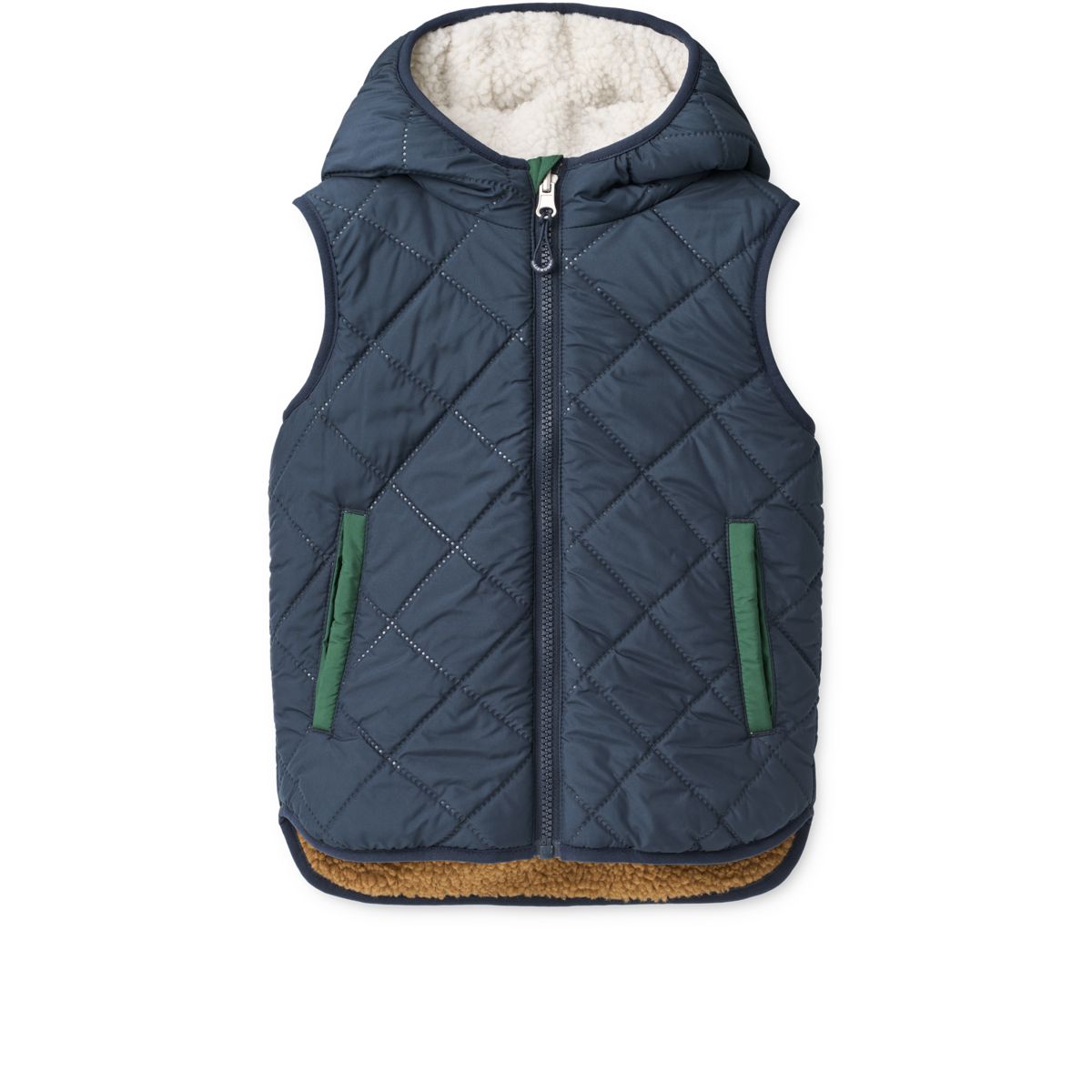 LIEWOOD Diana vendbar vest - Classic navy multi mix - Vest
