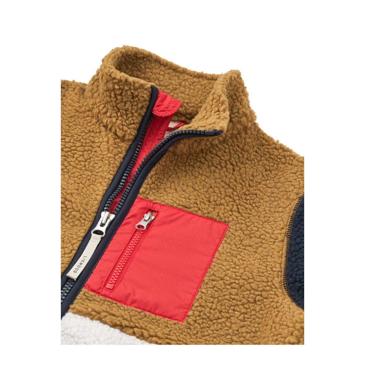 LIEWOOD Nelson fleecejakke til voksne - Midnight navy multi mix - Jakker