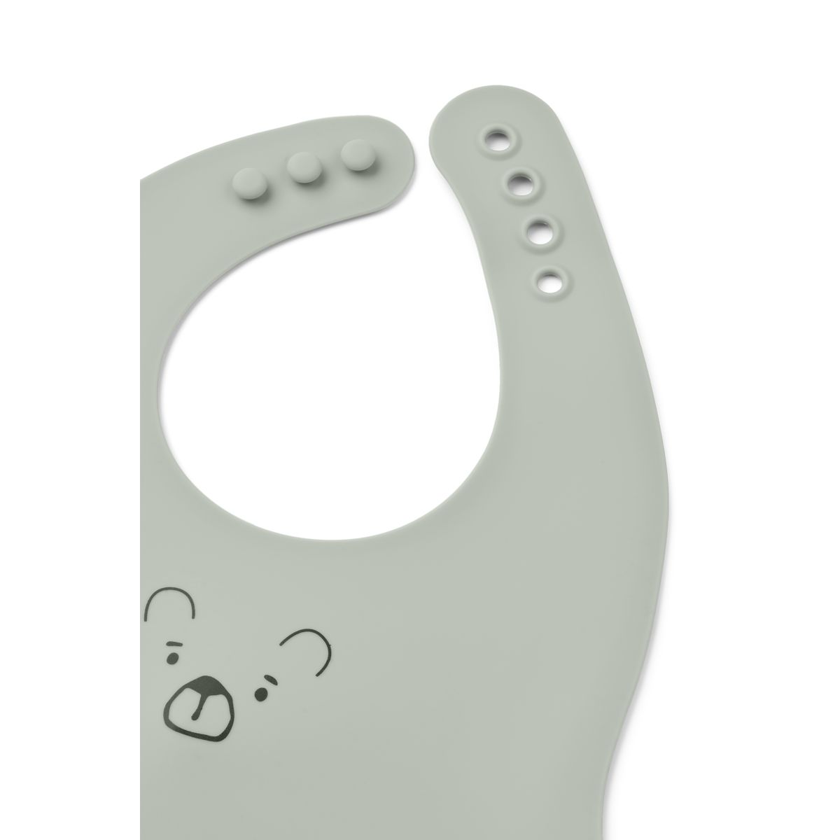 LIEWOOD EMBER Mønstret Hagesmæk 2 stk - Mr Bear dove blue / whale blue - Hagesmæk