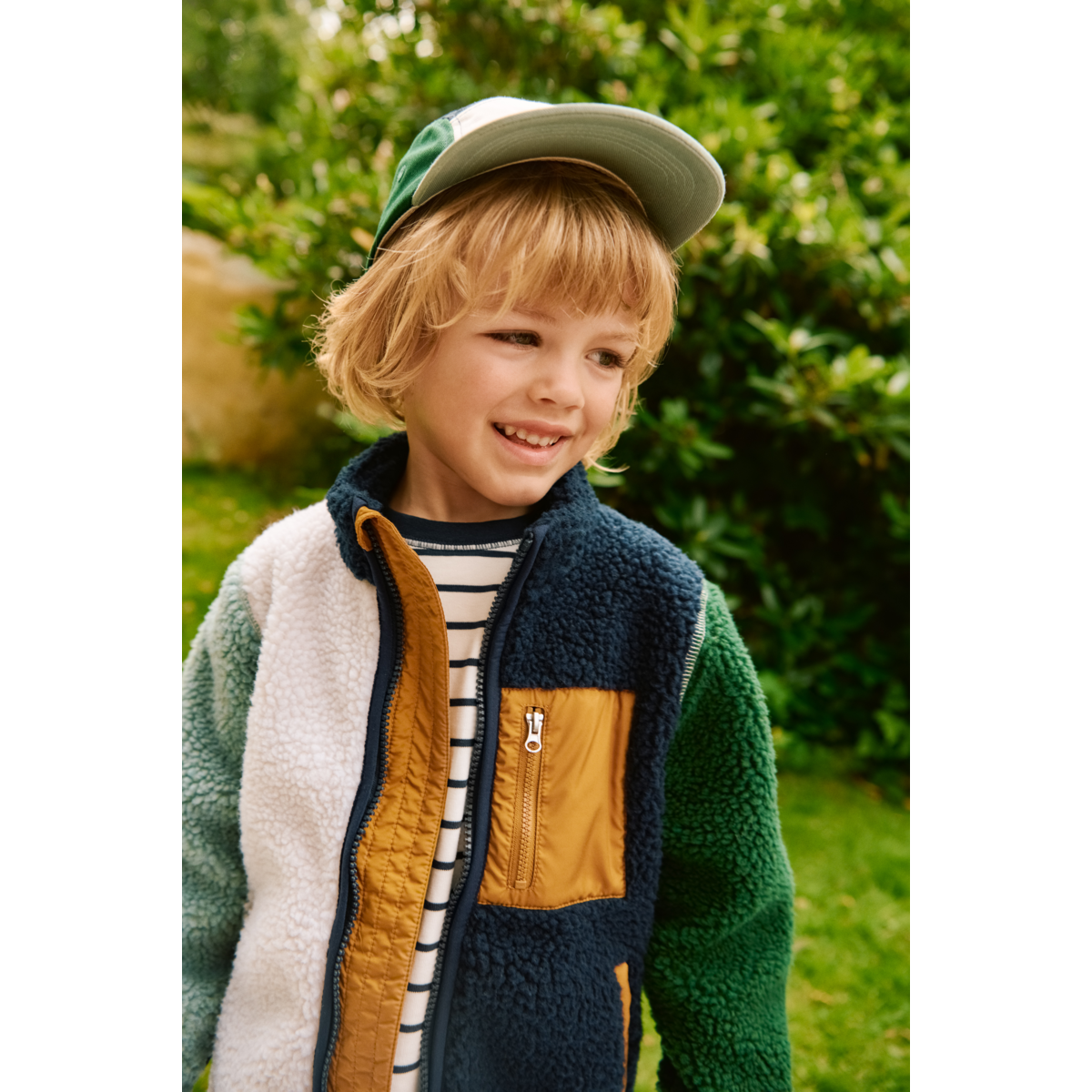 LIEWOOD Nolan Fleecejakke - Peppermint multi mix - Jakker