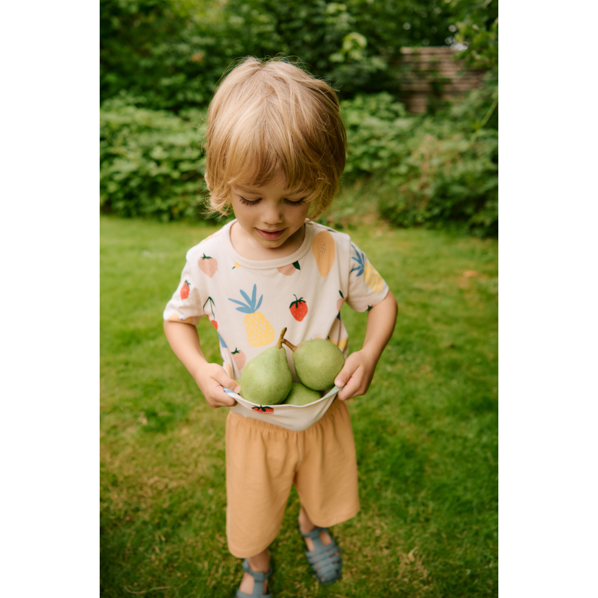 Liewood Apia Printed Short-sleeve T-shirt - Fruit / Sandy - TSHIRT