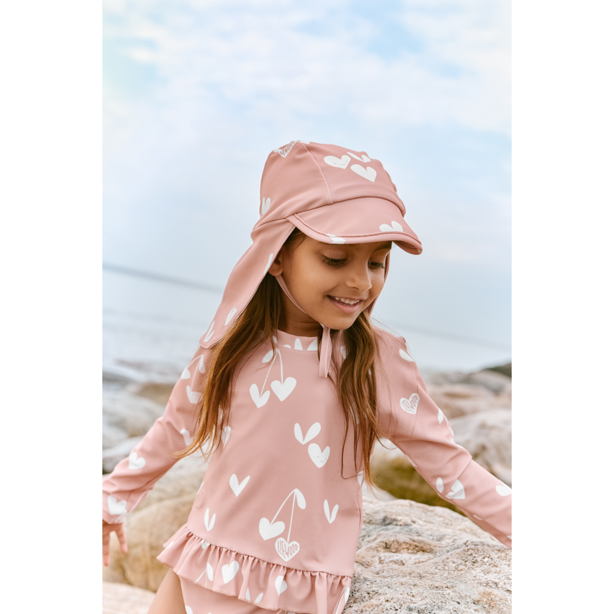 LIEWOOD Dagny Todelt Badetøj - Sweethearts / Pale tuscany - SVØMMESÆT