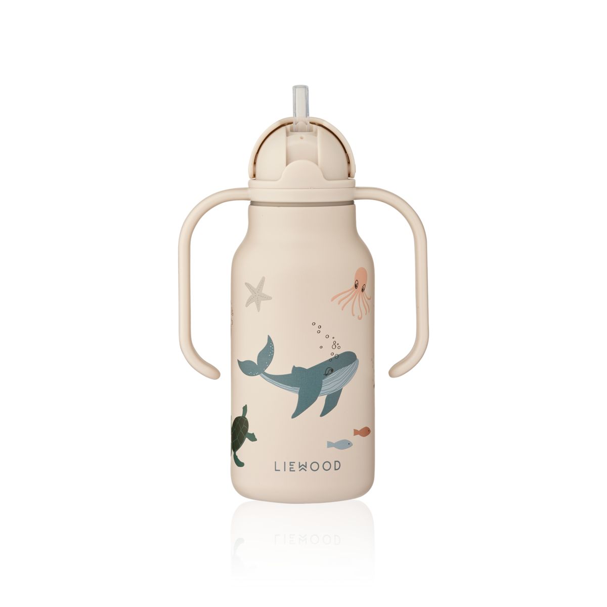 LIEWOOD Kimmie Vandflaske 250 Ml - Sea creature / Sandy - Vandflaske