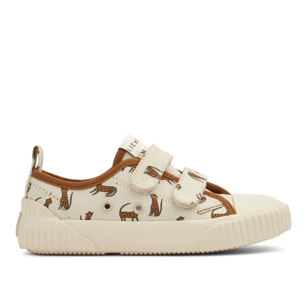 LIEWOOD Kim Lave Kanvassneakers - Leopard / Sandy - Sneakers