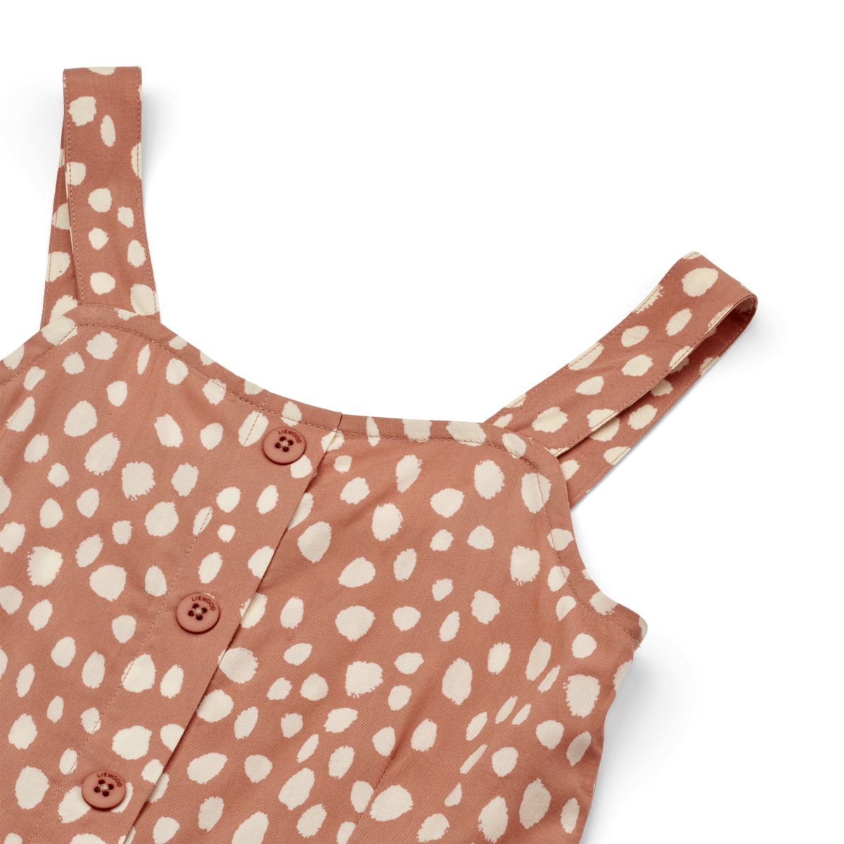 LIEWOOD Zia Kjole Med Print - Leo spots / Tuscany rose - Kjole